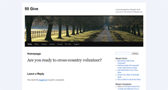 Desktop Screenshot of 50give.com